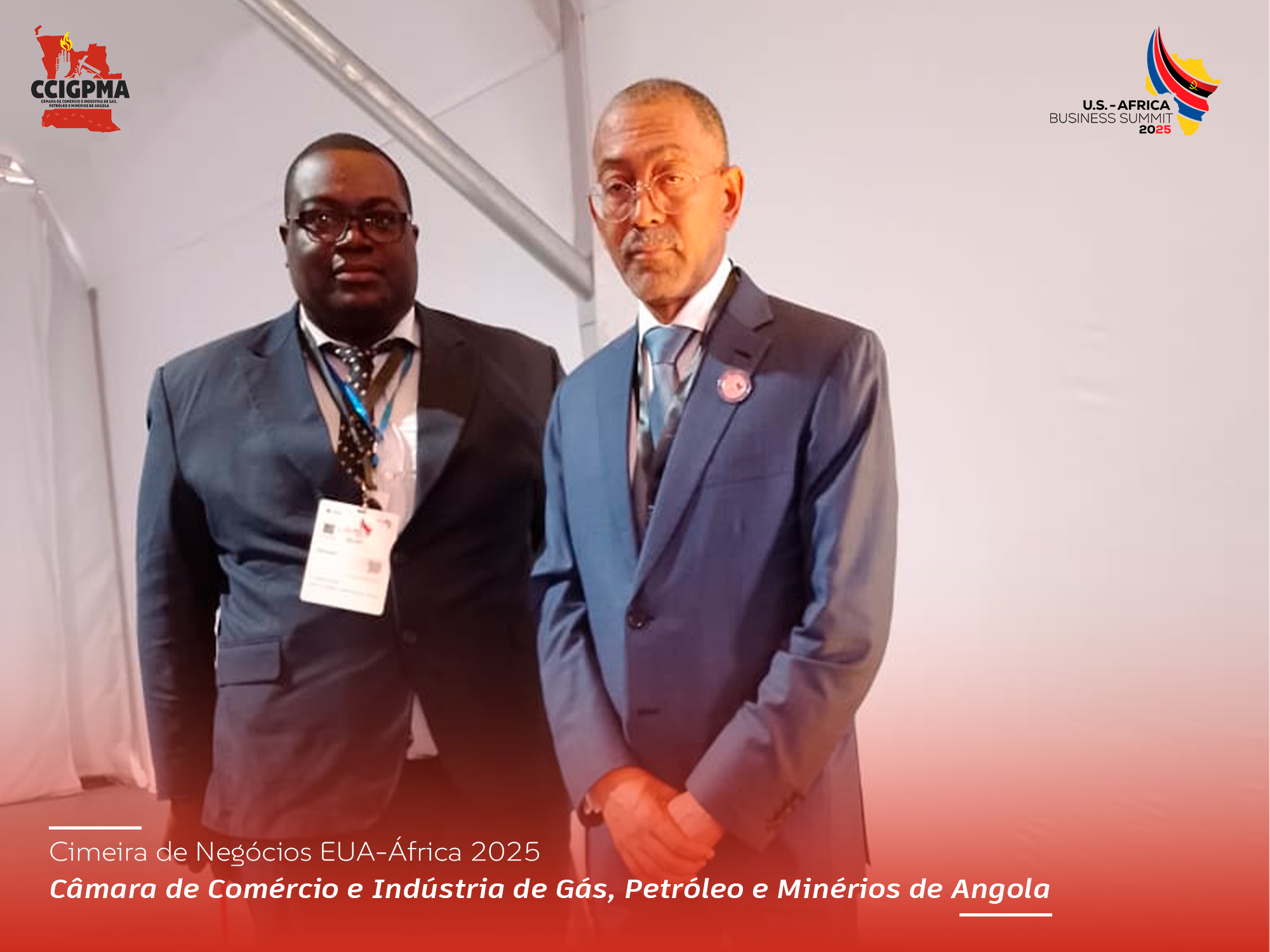 CCIGPMA reforça laços com o MIREMPET na Cimeira de Negócios EUA-África 2025